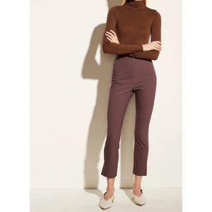 NWT Vince Split Hem Crop Flare Pant in New Fig XXS